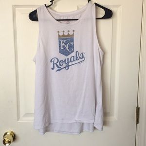 High neck Kansas City Royals tank top